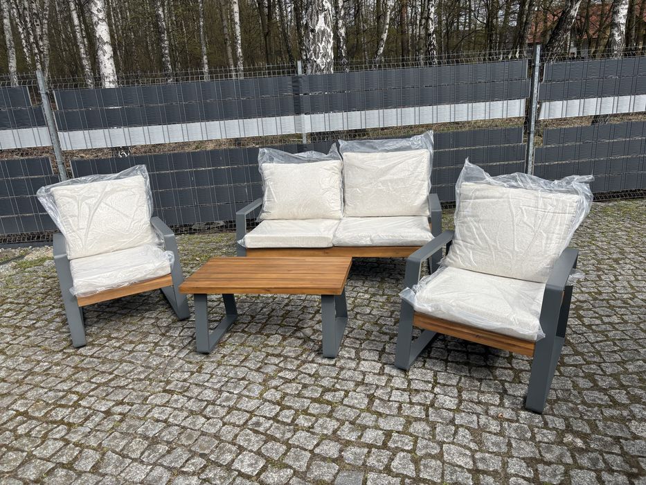 Komplet ogrodowy na taras balkon