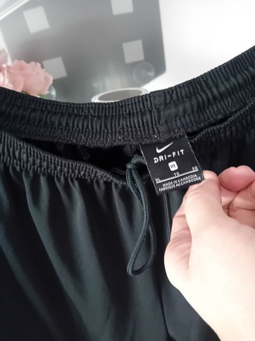 Nike dri-fit spodnie dresowe sportowe męskie XL