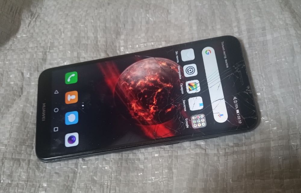 Huawei Y6 2018 3/16 полностью рабочий.