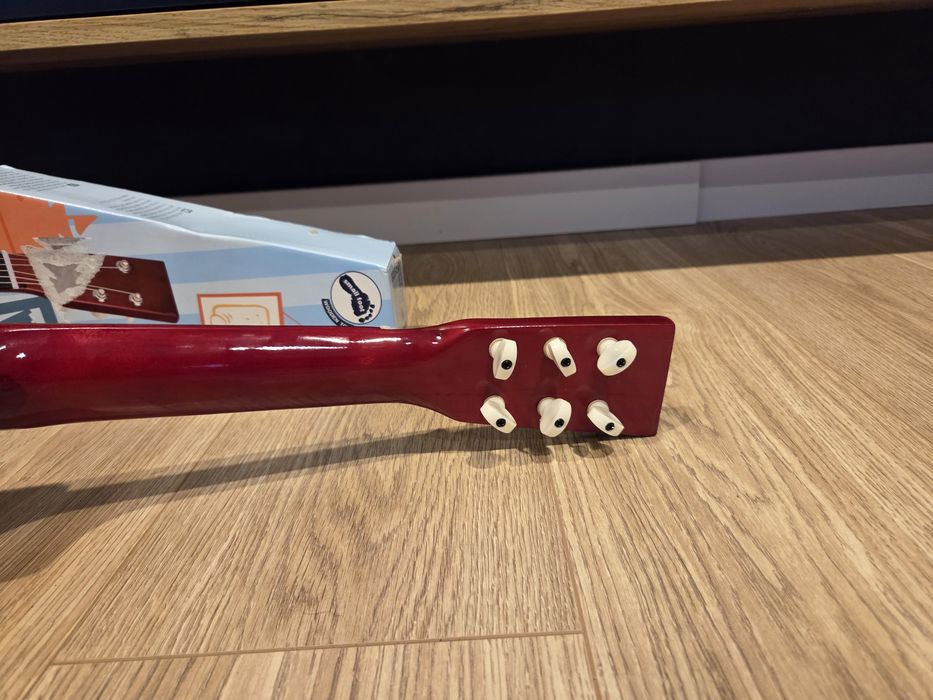 Drewniana Gitara Zabawka