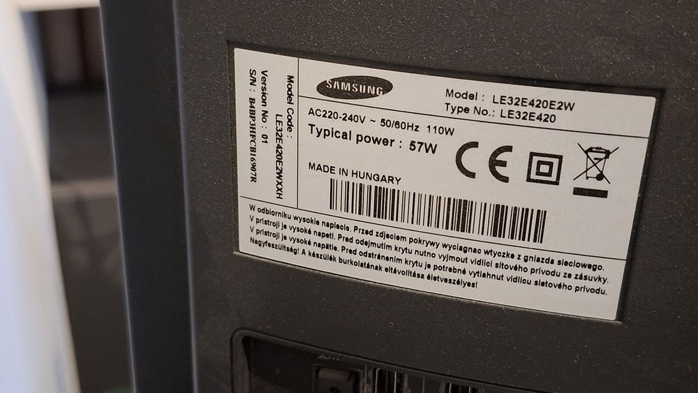 Sprzedam telewizor Samsung LE32