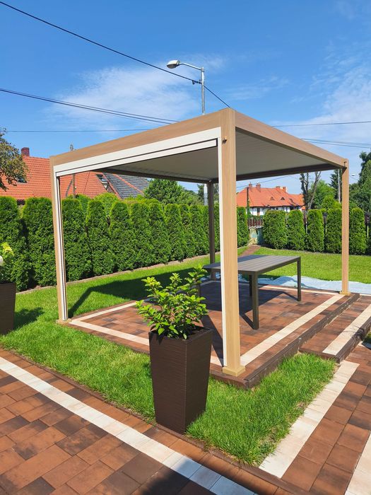 Sprzedam pergola ogrodową wolnostojącą EVISTA  GRAIN 3X4 + gratis  screen roleta 3m
