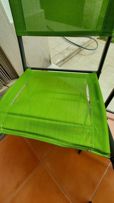 2 cadeiras dobráveis