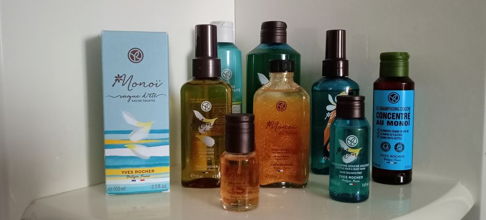 Produtos Monoi Yves rocher