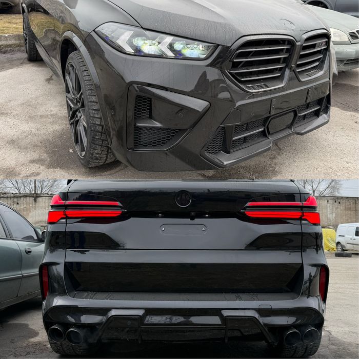 Обвес X5M BMW X5 G05 F95 LCI 2023+ бампера в сборе пороги арки трубы