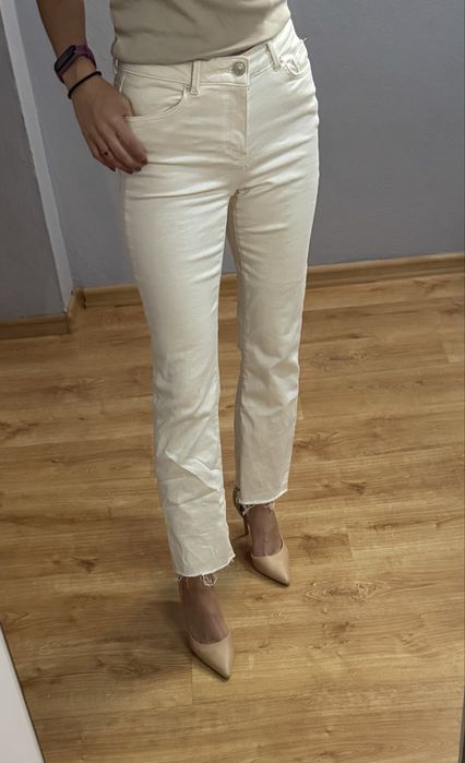 Spodnie ecru dzowny