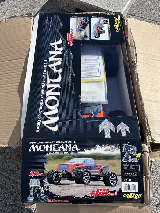 RC- Monter 1:8 Truck nitro Novo
