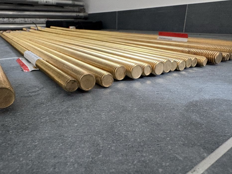 Pręt gwintowany mosiężny m12 m14 m16 m18 m20