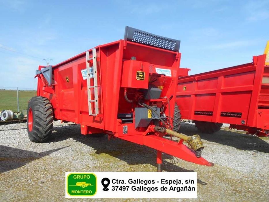 Espalhador de estrume Brochard de 15,5T