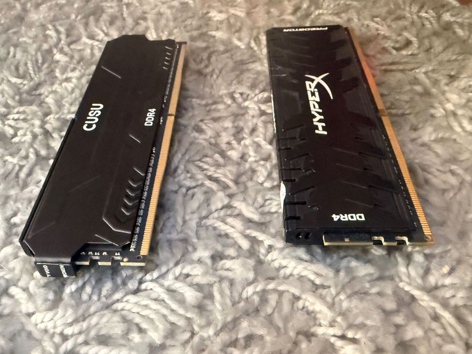 Оперативна памʼять DDR4 Cusu та HyperX