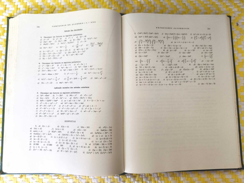 Compêndio de Álgebra – Ensino Liceal – 2º Ciclo J. Jorge G. Calado