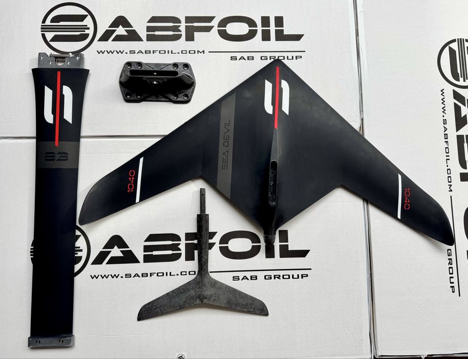 Sabfoil Sea Devil 1040 -840 Wingfoil , Pump Foil ,Kite Foil  maszt 83