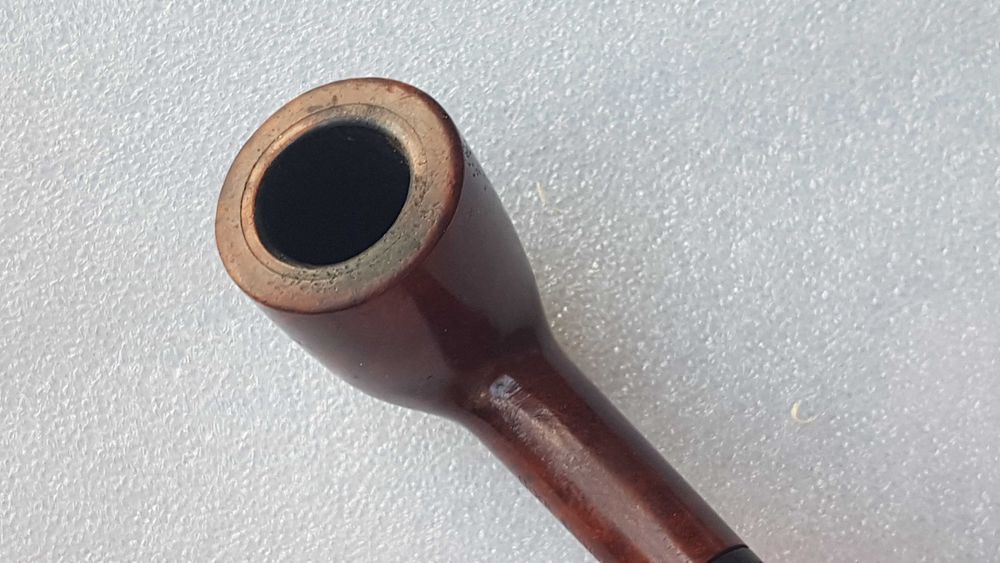 Stara fajka wrzoścowa z napisem "COOL & SWEET"