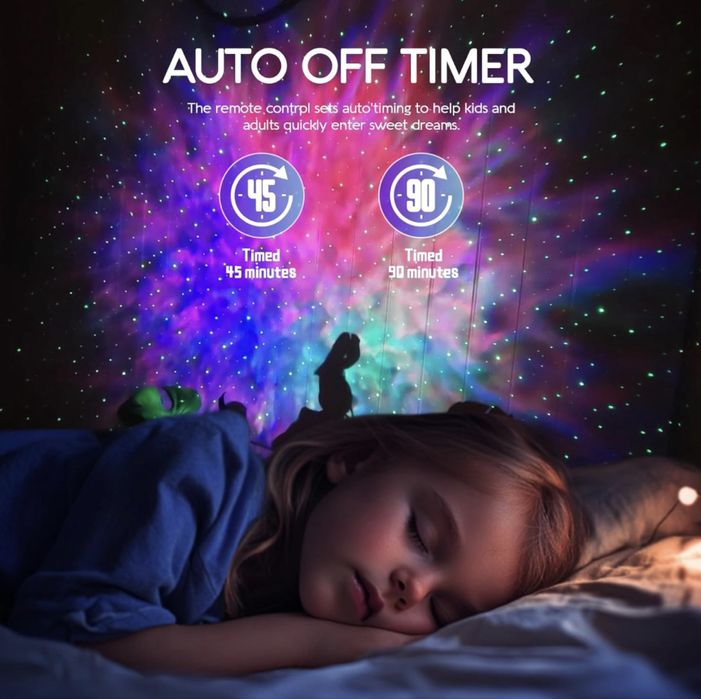 Projektor led gwieździstego nieba, astronauta