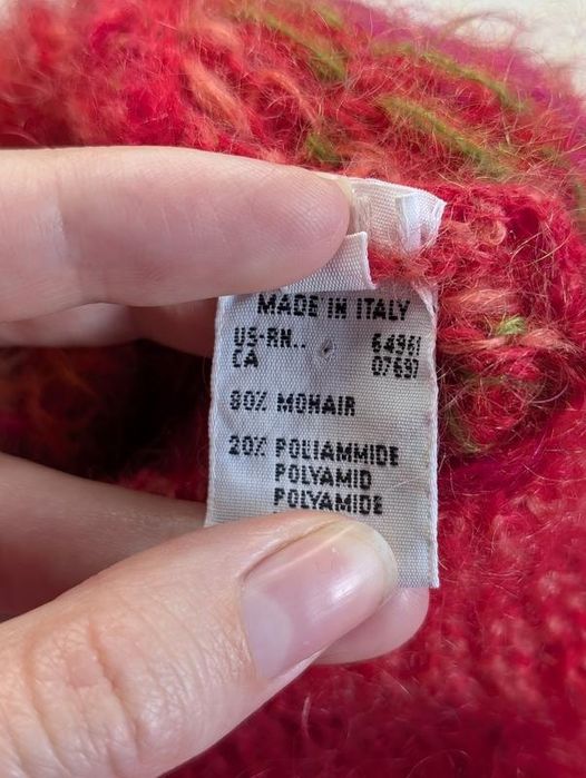 Светр united colours of benetton вінтажний мохеровий мохер вінтаж