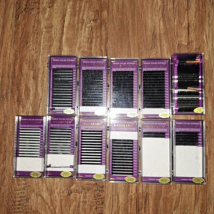 Матеріали для ламінування та нарощення вій