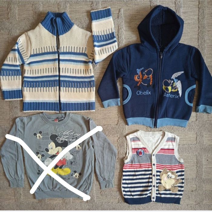 Вещи мальчику на 3-5 лет бесплатно