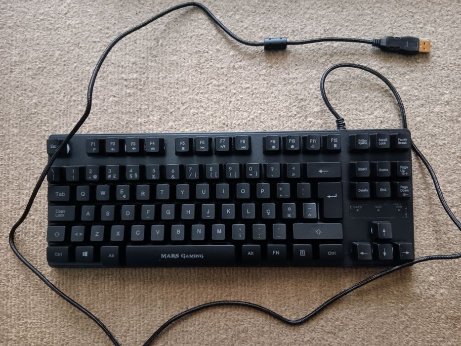 Teclado Mars Gaming MKTKL & Comando NPLAY (NUNCA USADOS)