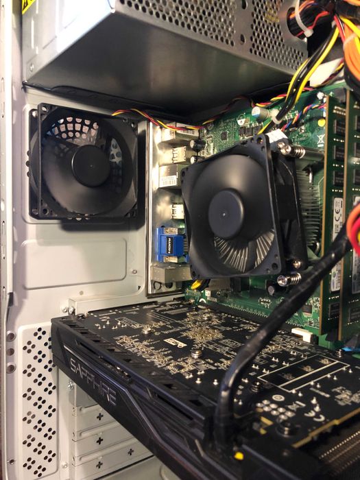 Игровой ПК Intel i5/16Gb/RX570/SSD256+500 компьютер системный блок