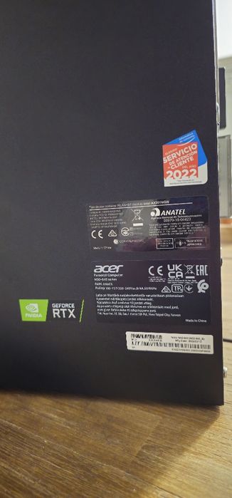 PC Gaming (Acer Nitro 50 N50-640) I7- 12700F; 16GB RAM 100 GB SSD