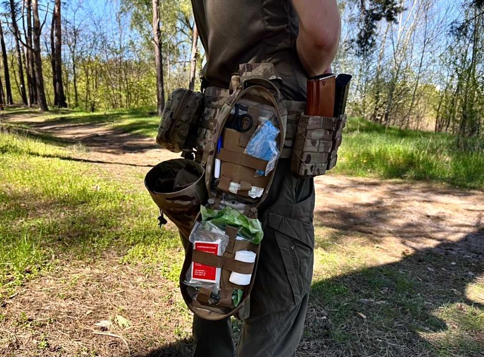 Підсумок аптечний аптечка тактична військова Мультикам cordura 1000d