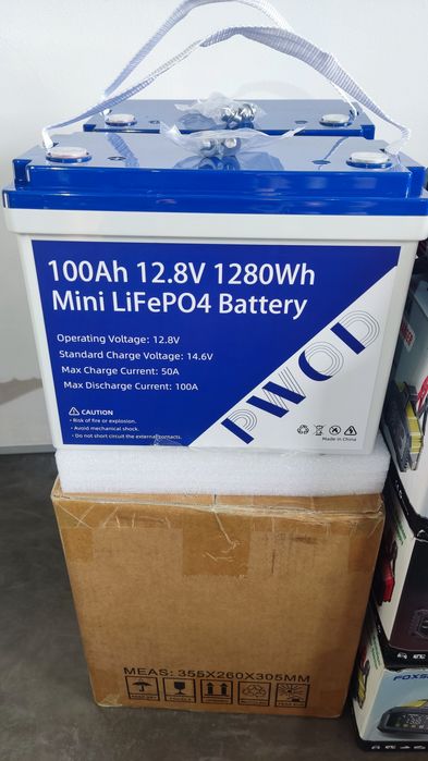 Акумулятор 12,8v 100Ah 1280Wh LiFePo4, Літій желізо фосфатний акум.