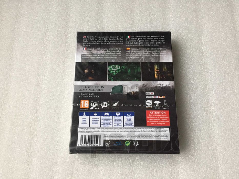 Song of Horror Deluxe Edition playstation ps4