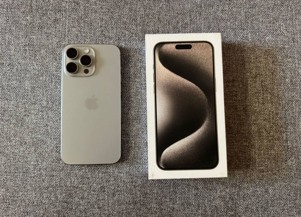 iPhone 15 Pro Max 512GB | Stan jak nowy | Bateria 100% | eSIM