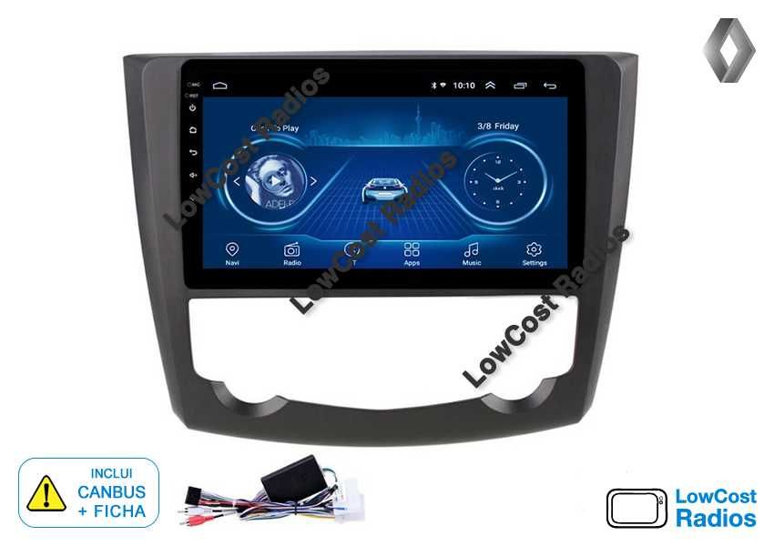 Auto Rádio 9" GPS ANDROID 15 Renault KADJAR - Wifi BT Multimédia | CARPLAY • ANDROID AUTO