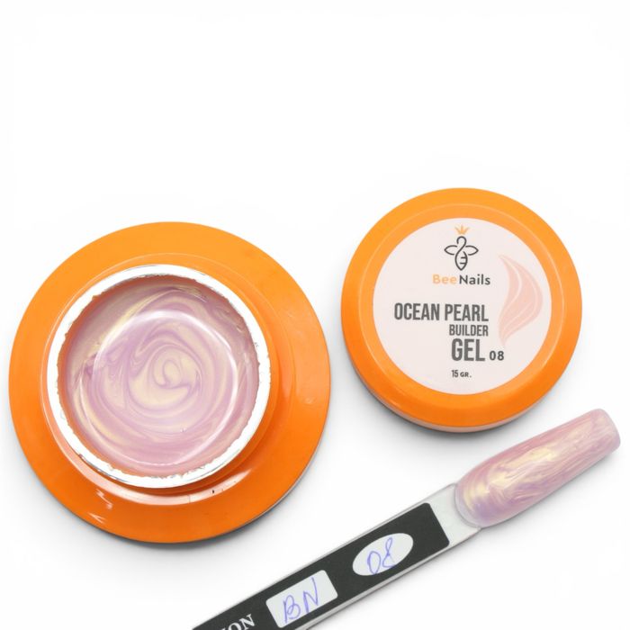Гель для моделювання нігтів 15 гр, Ocean Pearl Builder Gel Bee Nails,