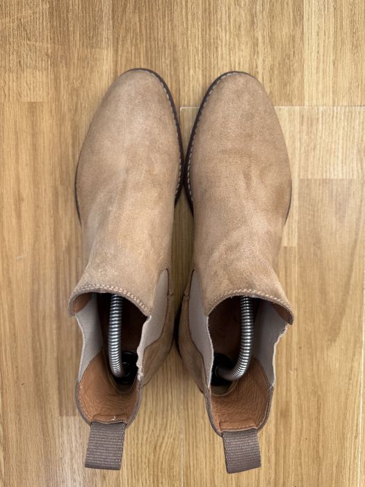 Черевики Zara замша р.42(27см)