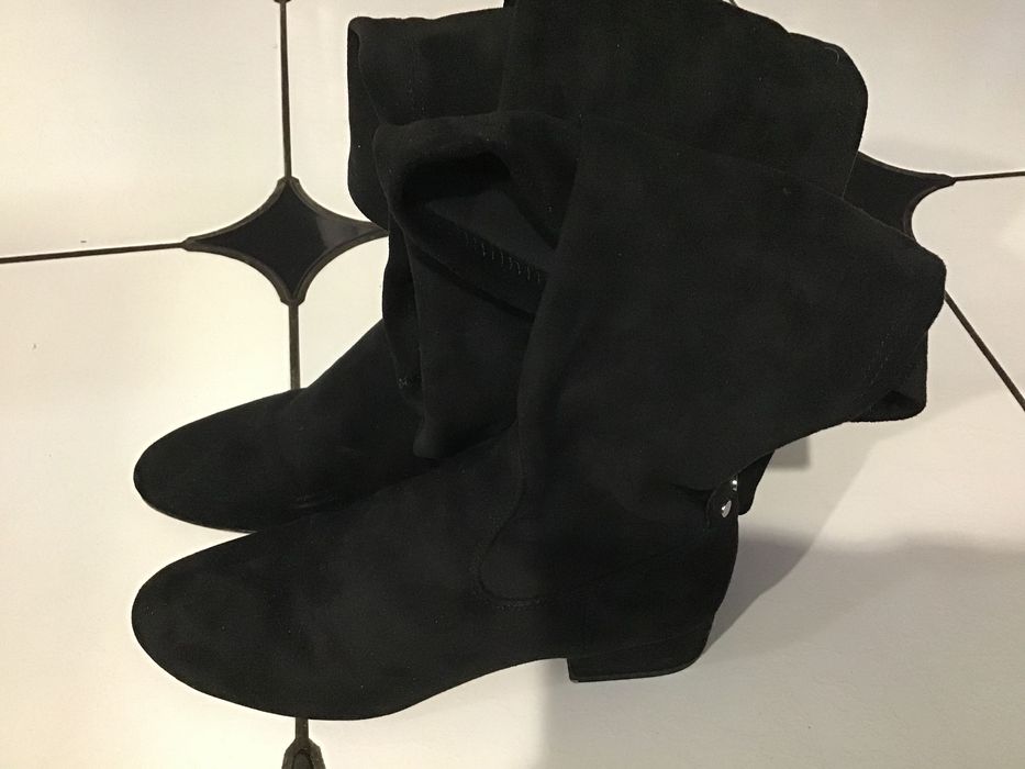 Ботфорты . Сапоги -  чулки. Демисезонные на низком ходу.