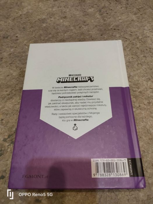 Książka Minecraft.