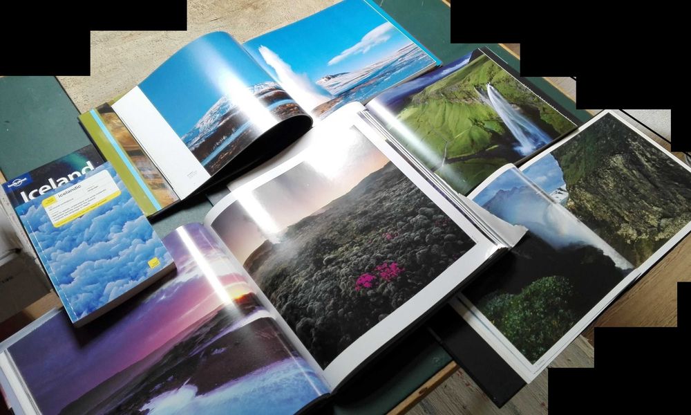 Islândia / Iceland - livros de fotografia, guia, linguagem