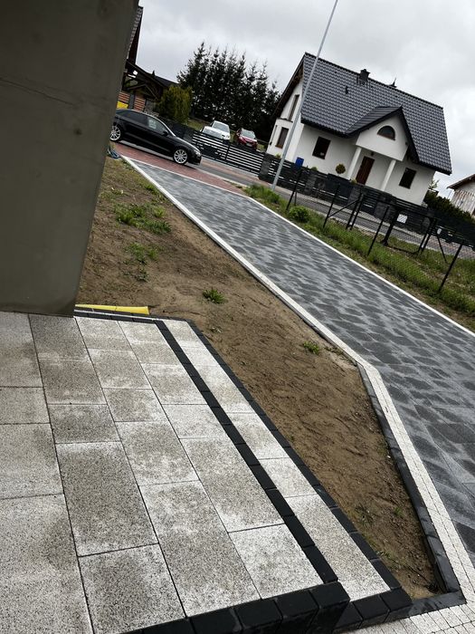 Układanie kostki brukowej