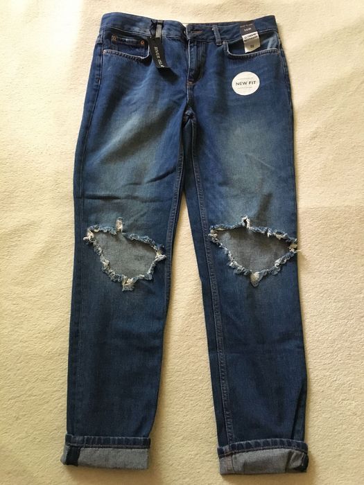 Jeansy River Island ultimate boyfriend M NOWE