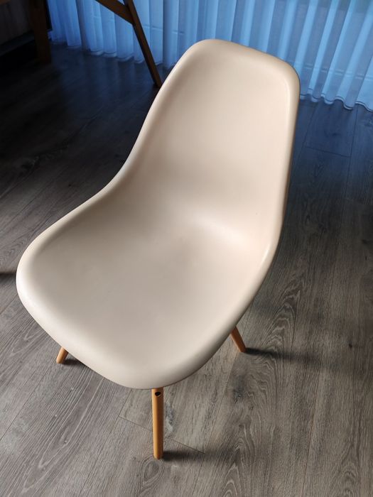 Conjunto cadeiras rosa/taupe