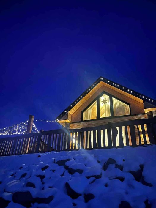 Domek na wynajem z gorącą balią z hydromasażem na wyłączność