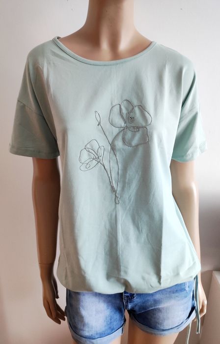 Damska bluzka krótki rękaw nadwymiar polskiej firmy Latynka