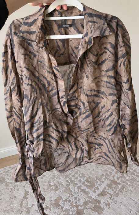 Нова блуза Massimo Dutti на запах, M, з біркою