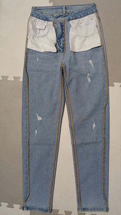 Spodnie damskie jeansy