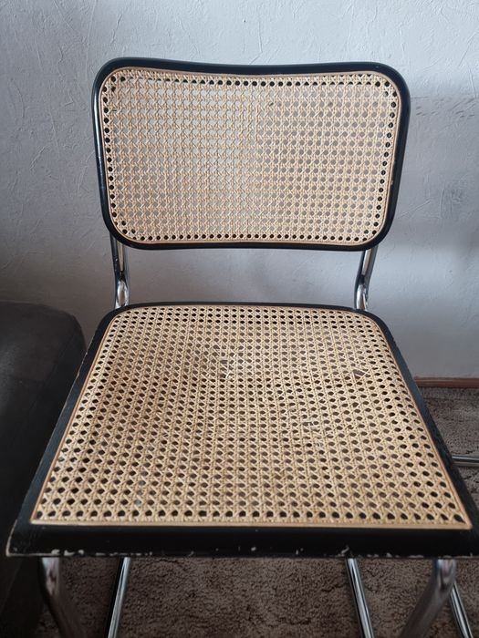 2x Krzesło Cesca Vintage | Made in Italy 1996 | Bauhaus do renowacji