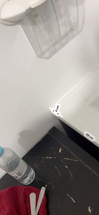 Lavatório com arrumação