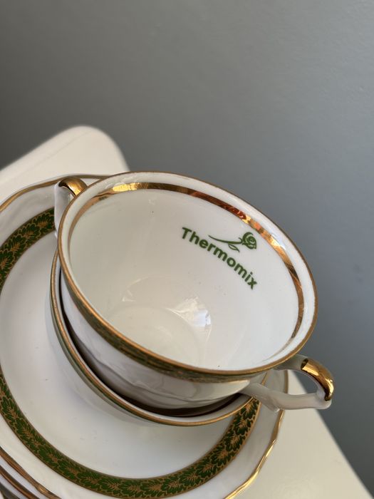 Filiżanki porcelanowe Thermomix Porcelana Wałbrzych