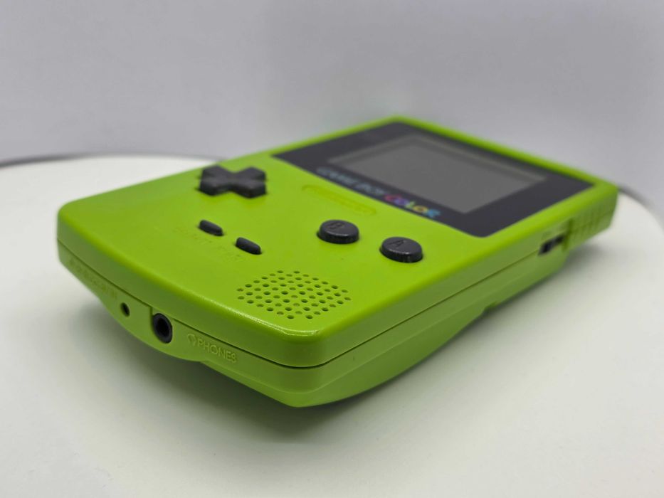 Konsola Nintendo Game Boy Color zielona zestaw pudełko