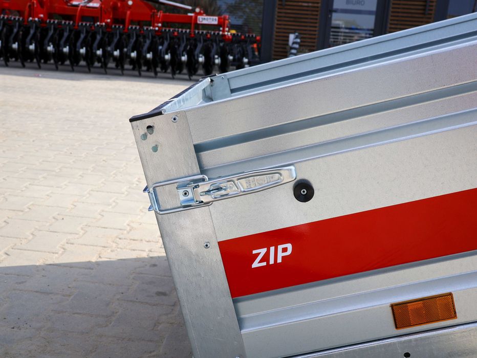 Temared ZIP 2010 KIPP przyczepa 201 x 106 cm uchylny dyszel łatwe przechowywanie w garażu DOSTAWA CAŁY KRAJ | RATY | GOTOWA DO REJESTRACJI