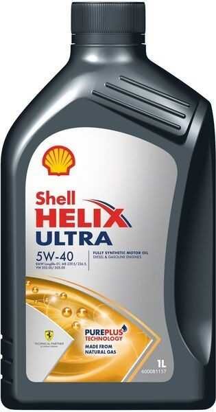 Óleo Sintético SHELL Helix Ultra 5W 40 - 1 Lt NOVO