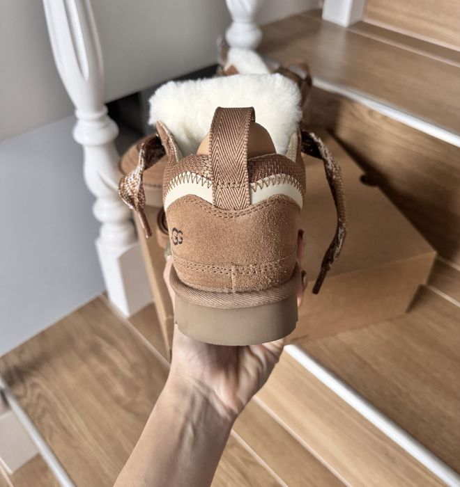 Уггі кросівки оригінал ugg LOWMEL Sneaker Chestnut