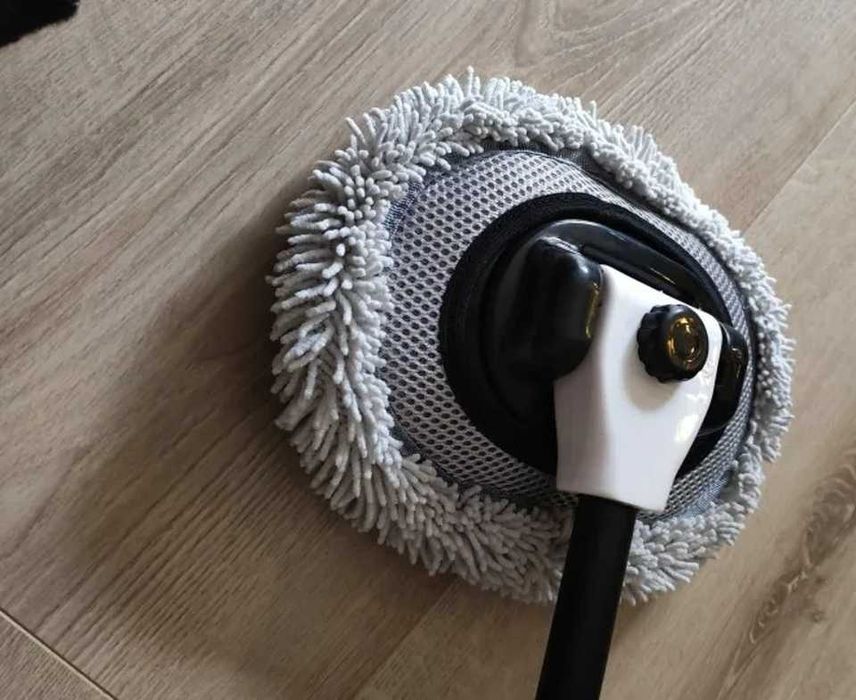 Щетка для мытья автомобиля с телескопической ручкой — мягкий ворс