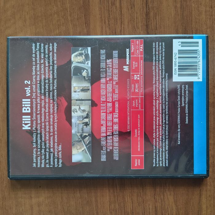 Film DVD Kill Bill vol. 2